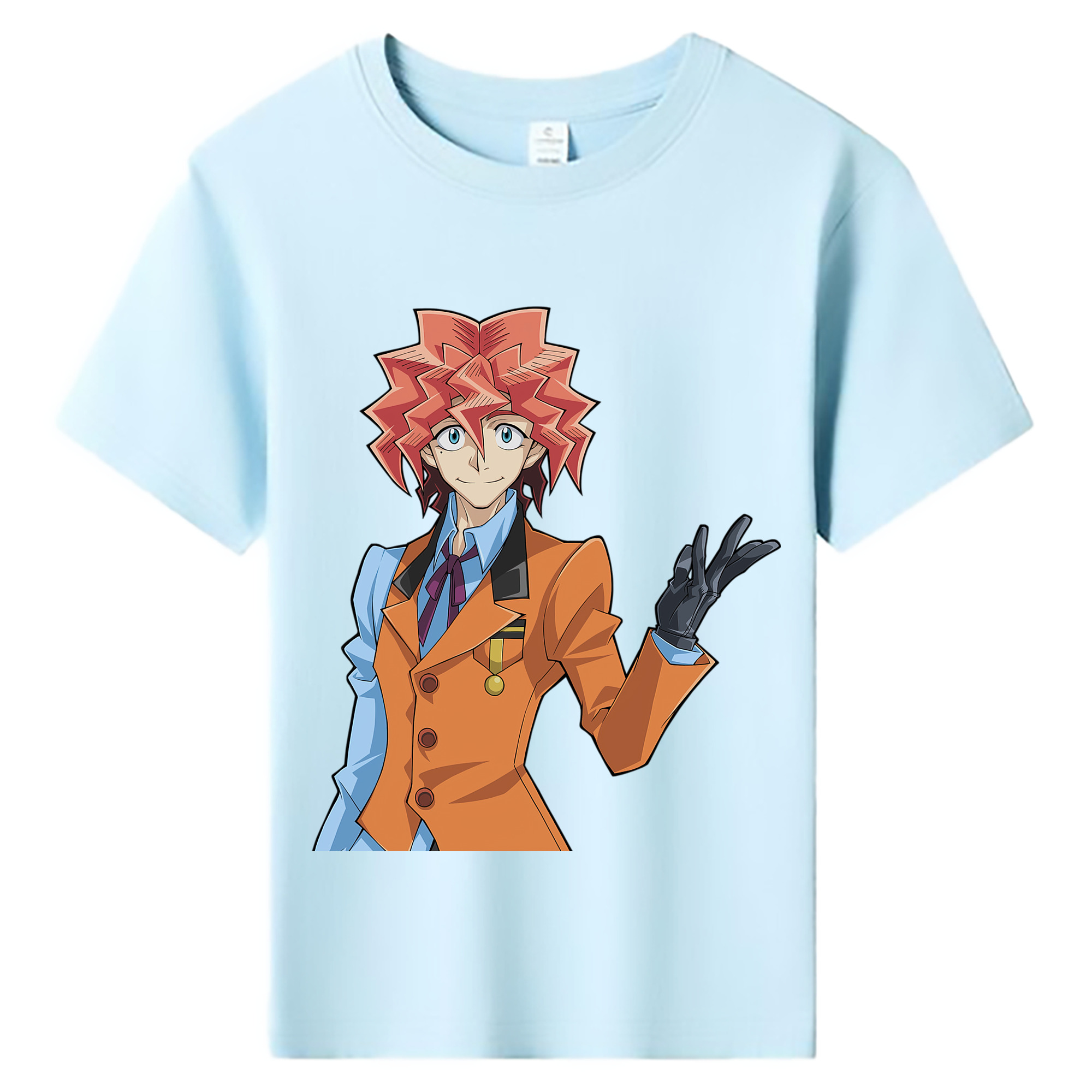 （画像用） 遊☆戯☆王 Yu-Gi-Oh! 綿100％キッズTシャツ（フロントプリント）